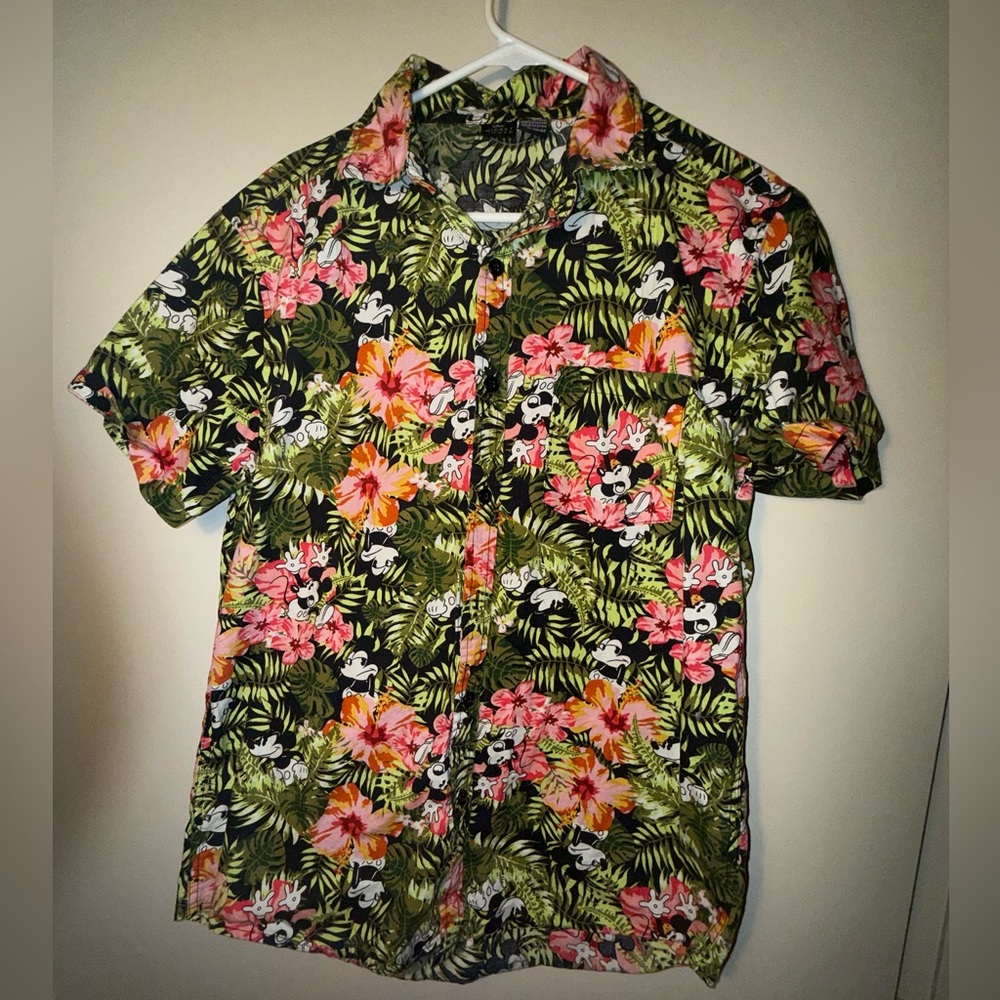 Disney Mickey Mouse Hawaiian Shirt